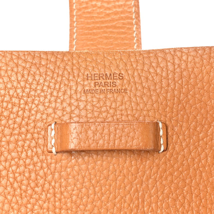 Hermes Vache Naturelle Grainee Evelyne 29 PM Natural Sable 6 of 10
