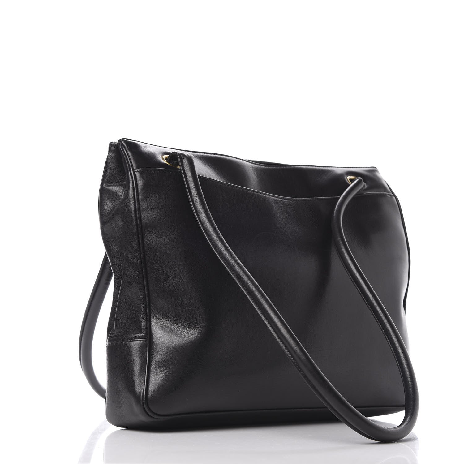 Chanel Lambskin CC Shoulder Bag Black 4 of 11