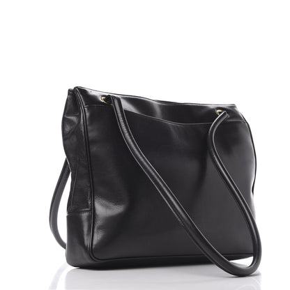 Chanel Lambskin CC Shoulder Bag Black 4 of 11