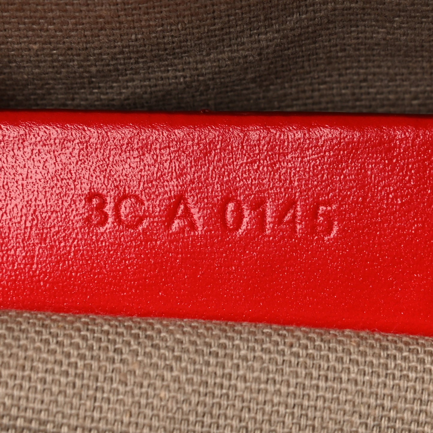 Shiny Lord Calfskin Small Antigona Medium Red