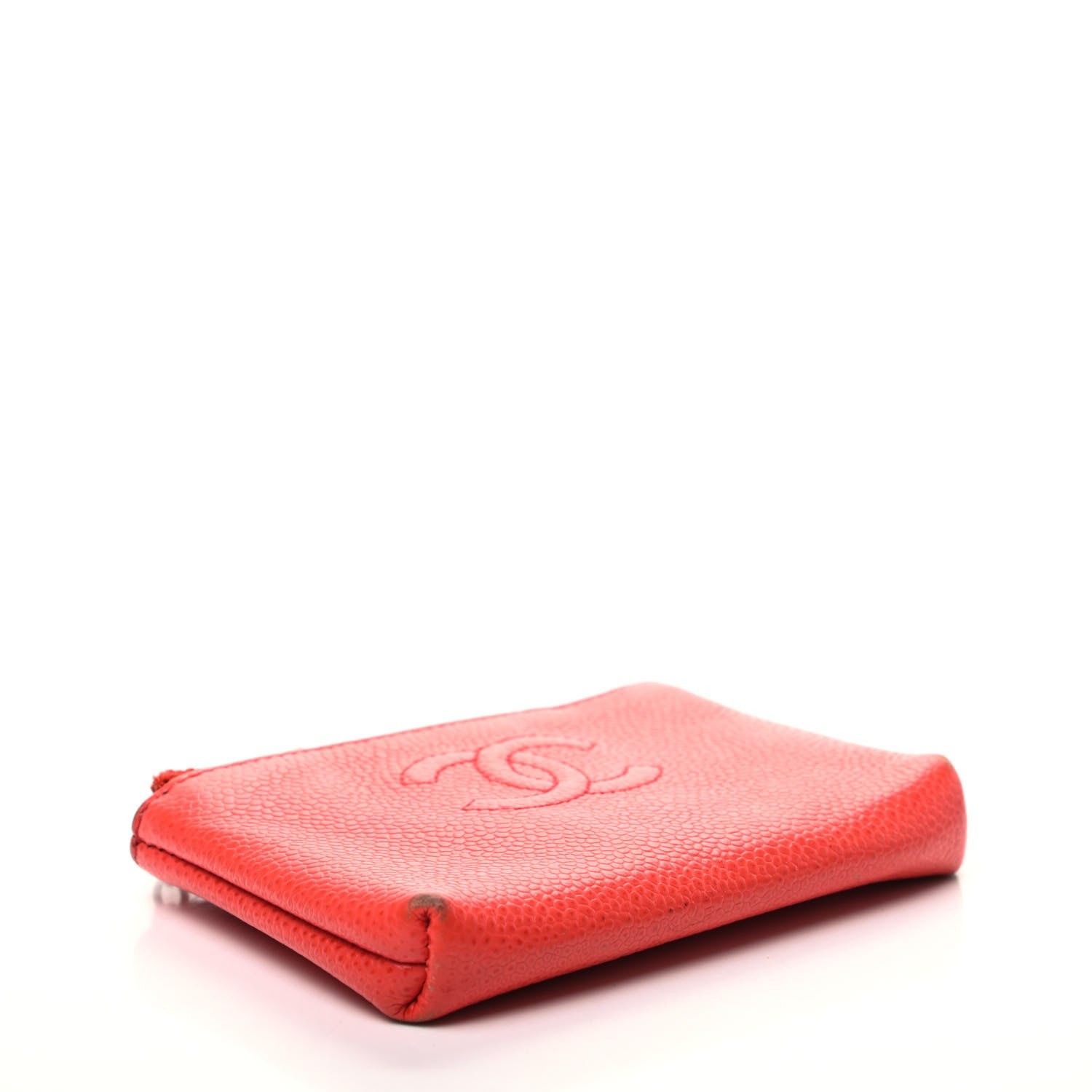 Chanel Caviar Timeless CC Key Holder Red 4 of 11