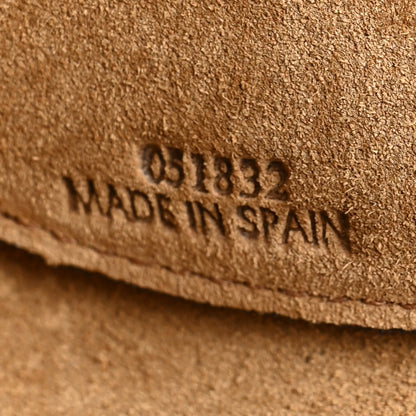 Loewe Grained Calfskin Mini Gate Crossbody Bag Raspberry Wine 7 of 11