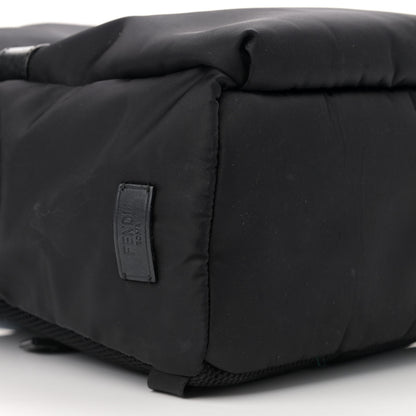 Fendi Nylon Vitello Elite Monster Eyes Rounded Backpack Black Yellow 9 of 11