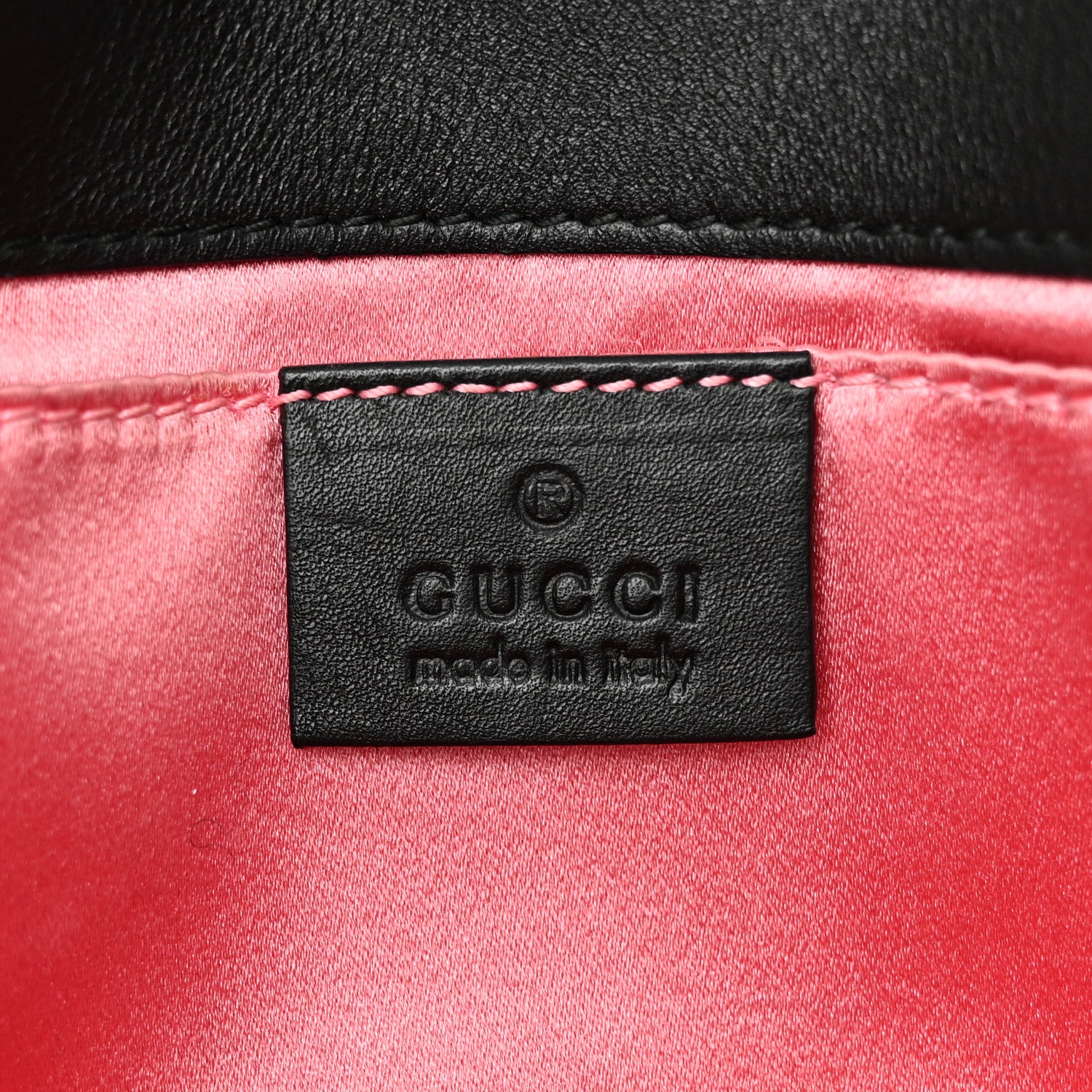 Gucci Velvet Matelasse Mini GG Marmont Shoulder Bag Black 6 of 12