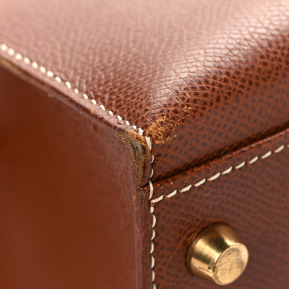 Hermes Veau Grain Lisse Kelly Sellier 32 Noisette 9 of 16