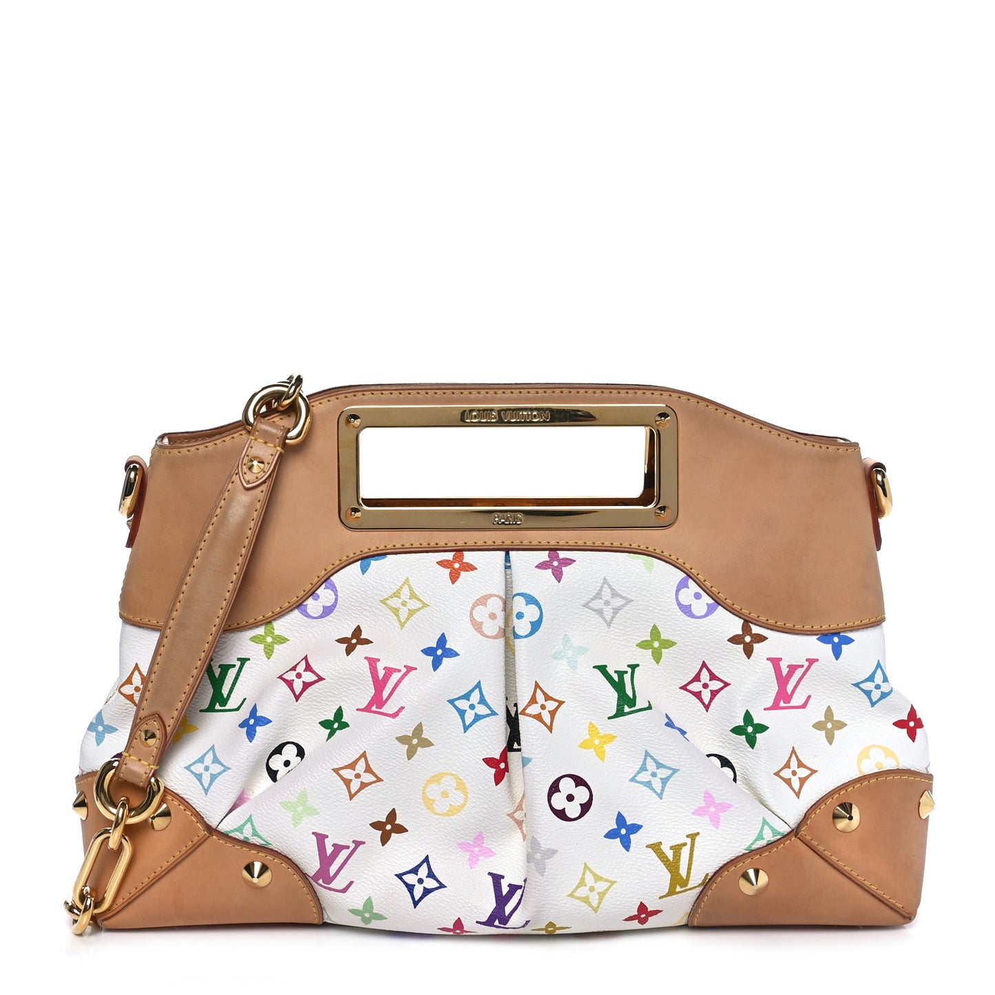 Monogram Multicolor Judy MM White