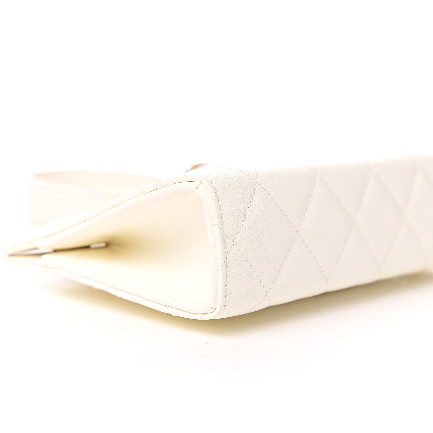 Chanel Lambskin Quilted Evening By The Sea Clutch White 7 of 10
