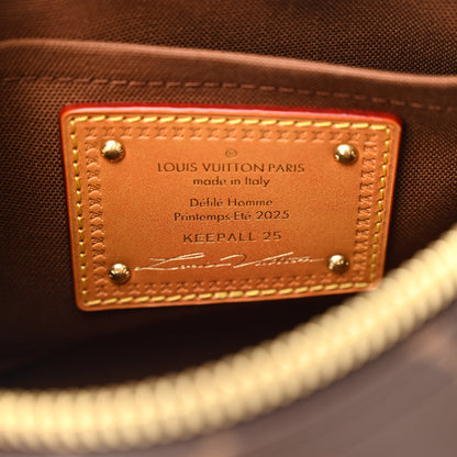 Louis Vuitton Calfskin Monogram Keepall Bandouliere 25 7 of 12
