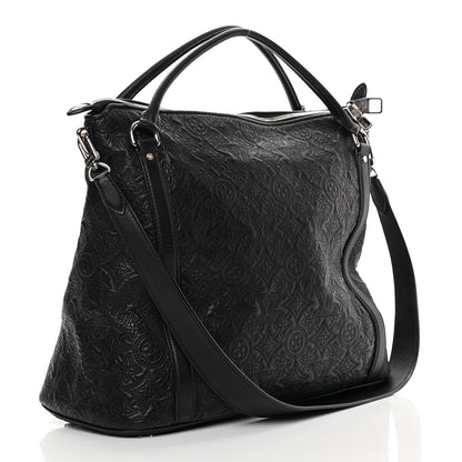 Louis Vuitton Monogram Lambskin Antheia Ixia MM Black 3 of 16
