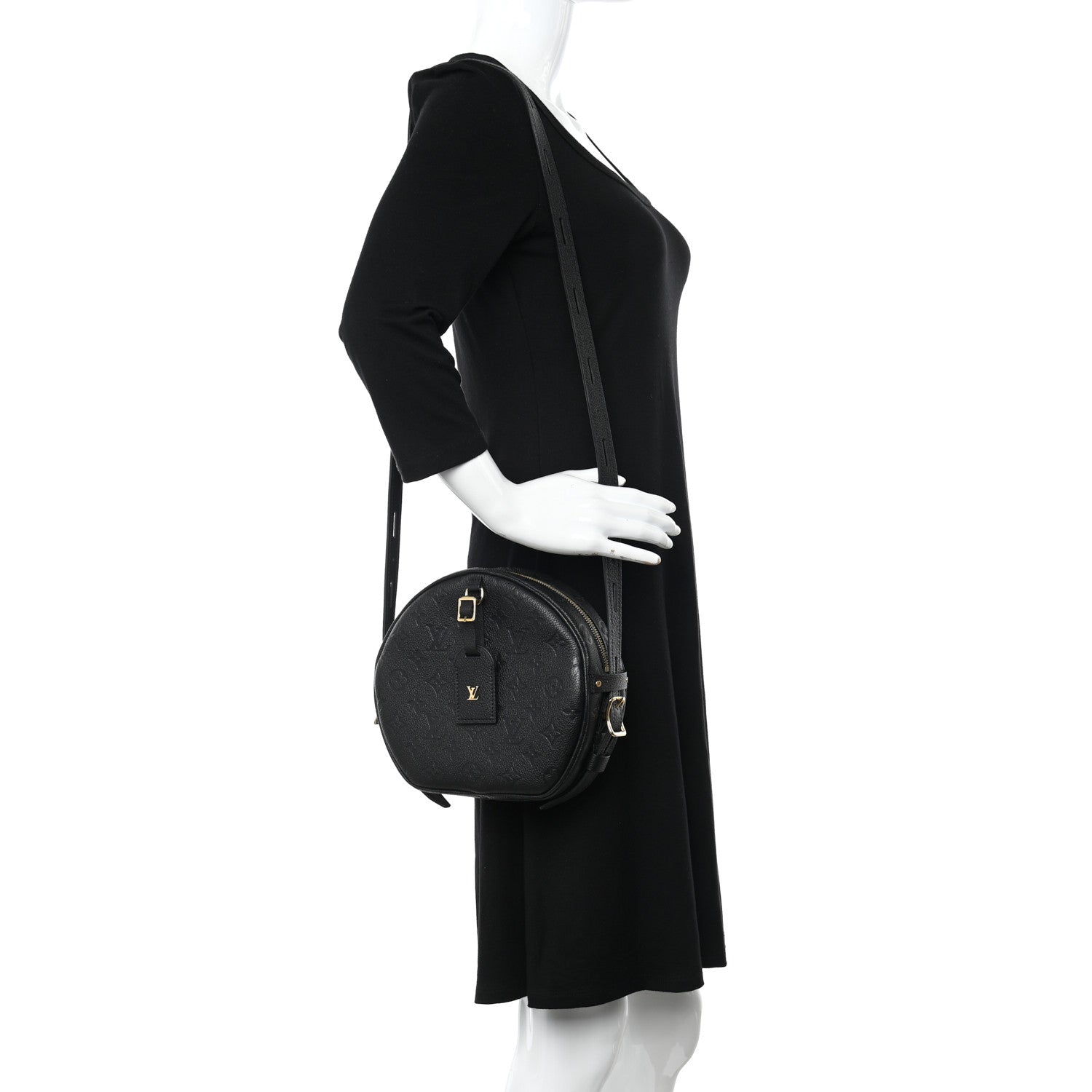 Louis Vuitton Empreinte Boite Chapeau Souple MM Black 2 of 10