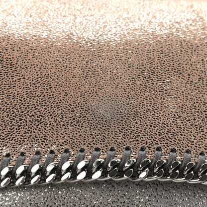 Stella McCartney Metallic Shaggy Deer Falabella Messenger Grey Taupe 9 of 10