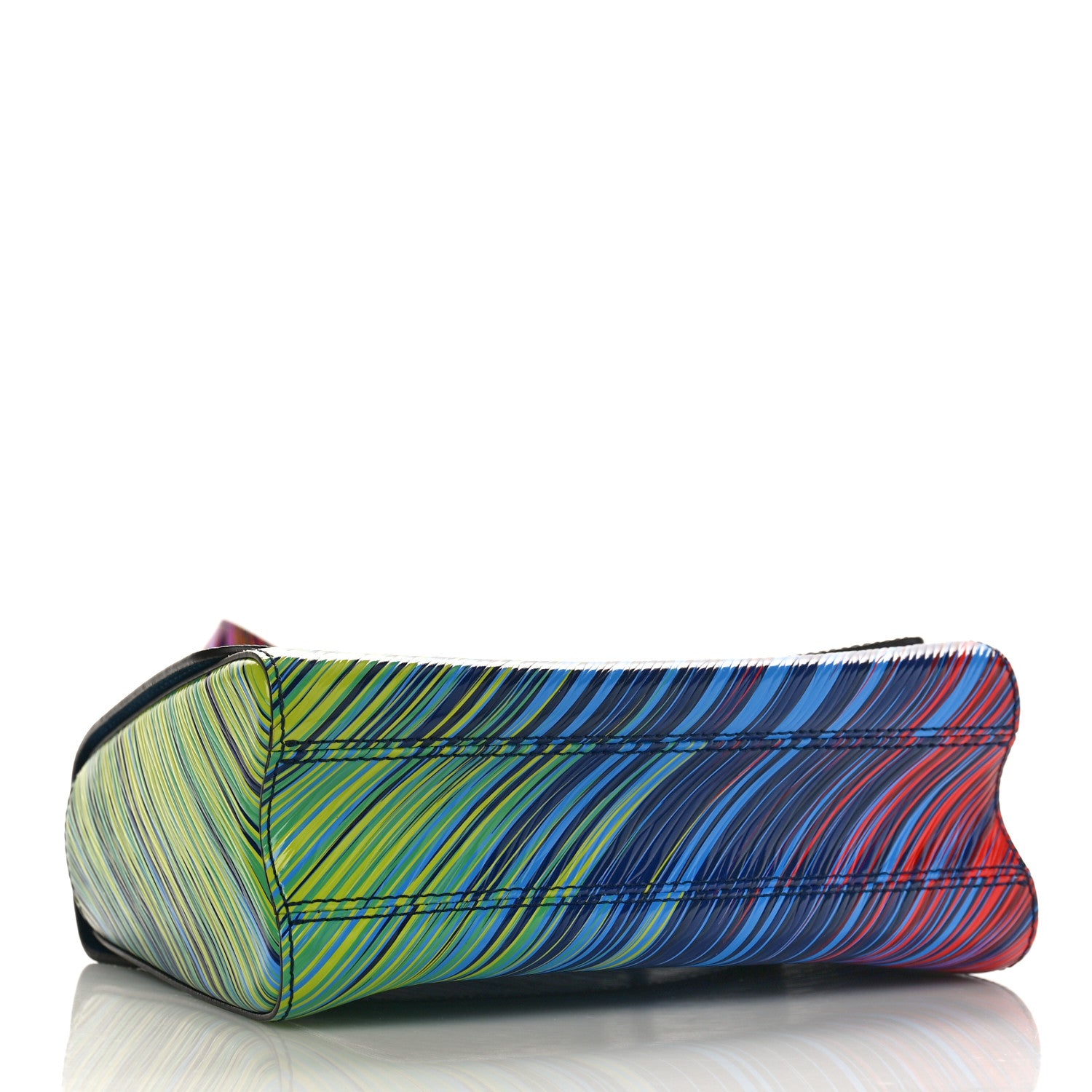 Louis Vuitton Epi Tropical Twist Shoulder Bag MM Vert Rouge 5 of 13