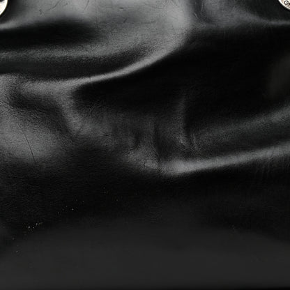 Chanel Glazed Calfskin Boy Tote Black Beige 9 of 26