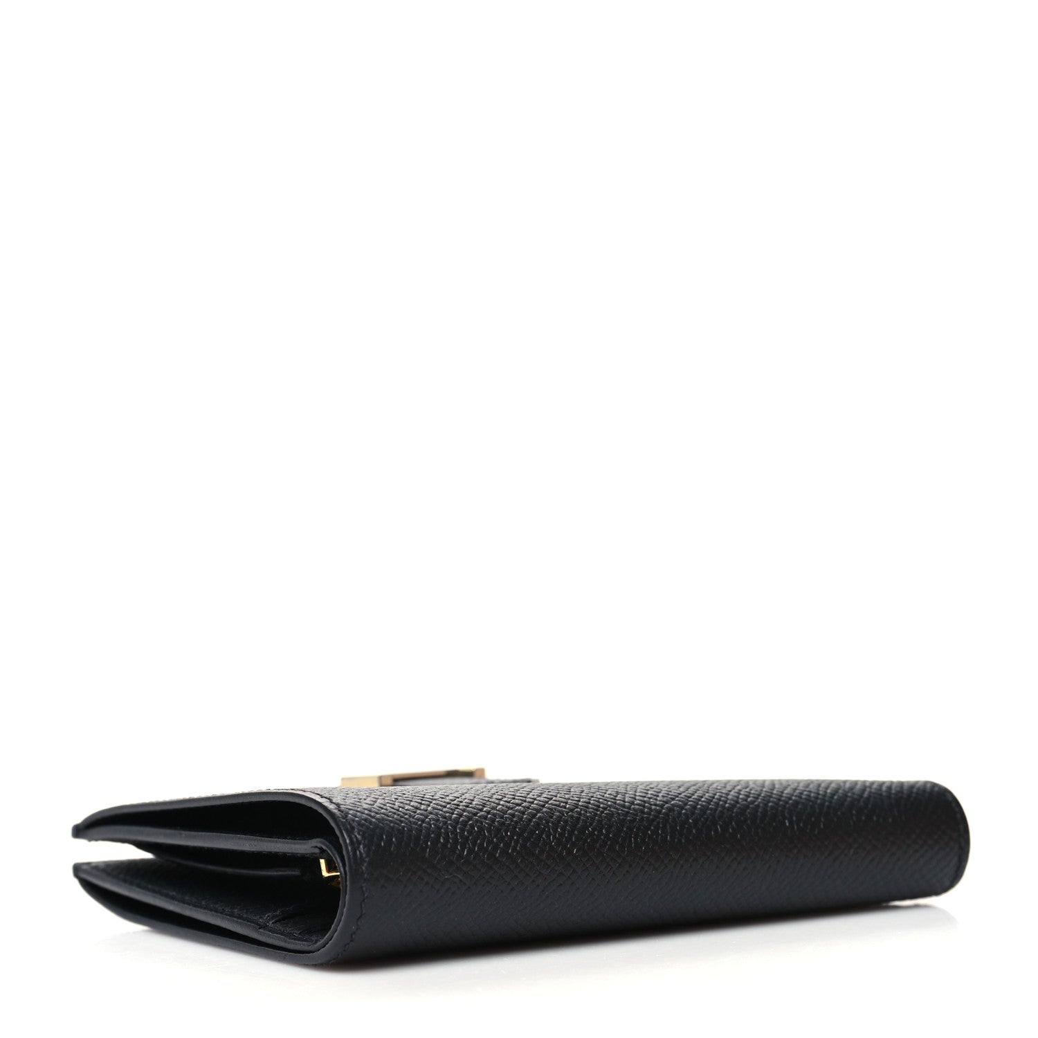 Hermes Epsom Bearn Compact Wallet Black 4 of 10