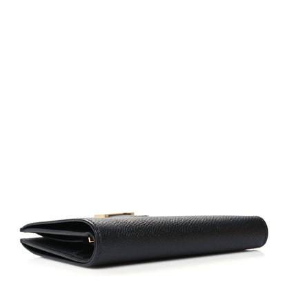 Hermes Epsom Bearn Compact Wallet Black 4 of 10