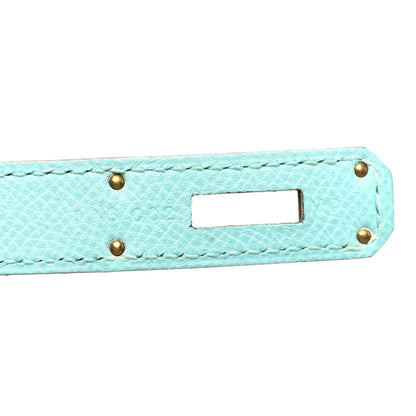 Hermes Epsom Kelly Sellier 32 Bleu Atoll 7 of 10