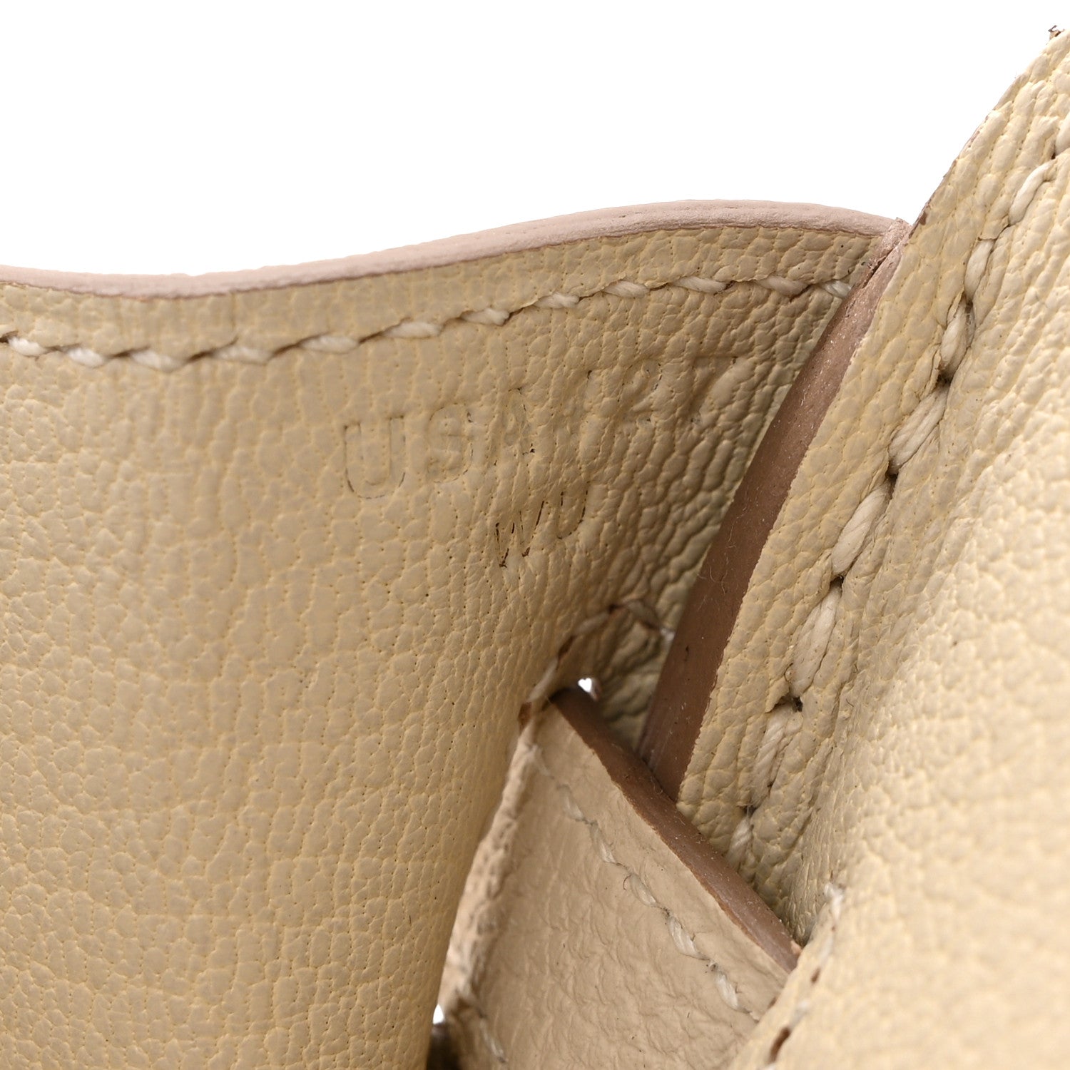 Hermes Togo Birkin 25 Craie 7 of 11