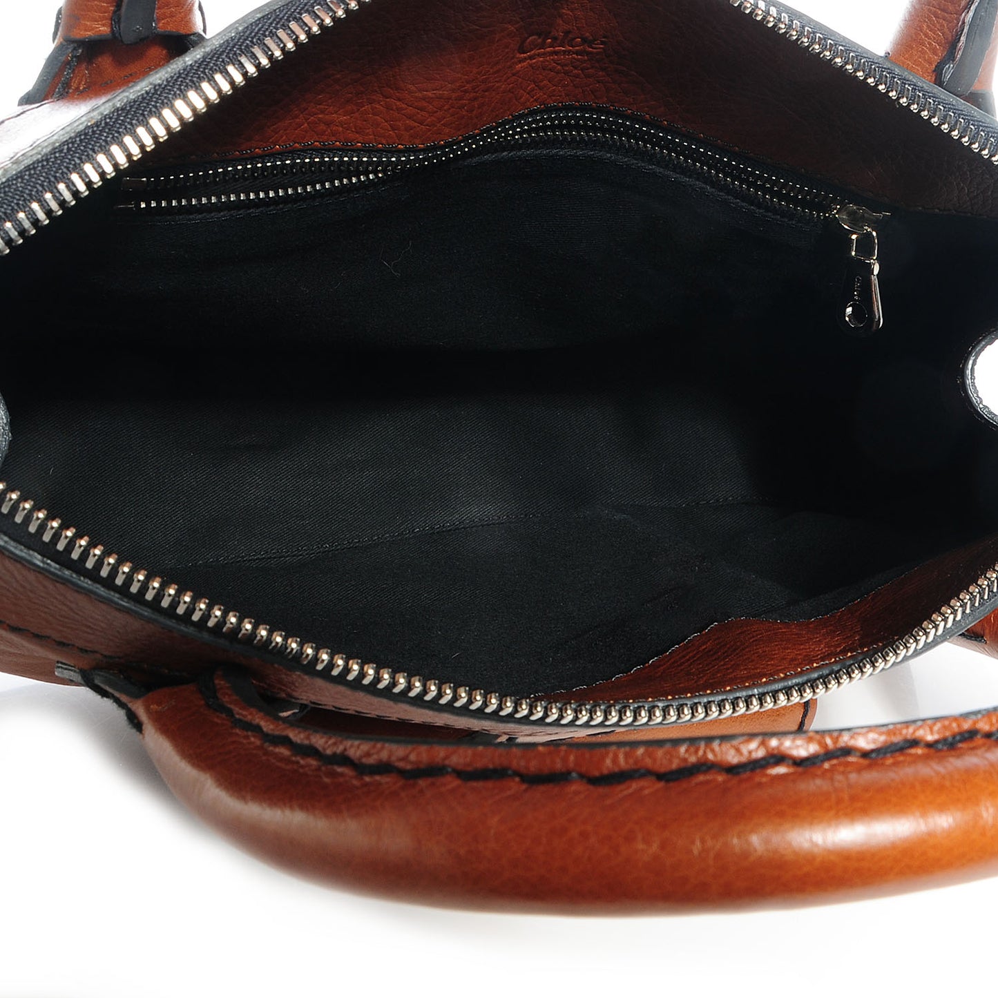 Leather Edith Satchel Muscade