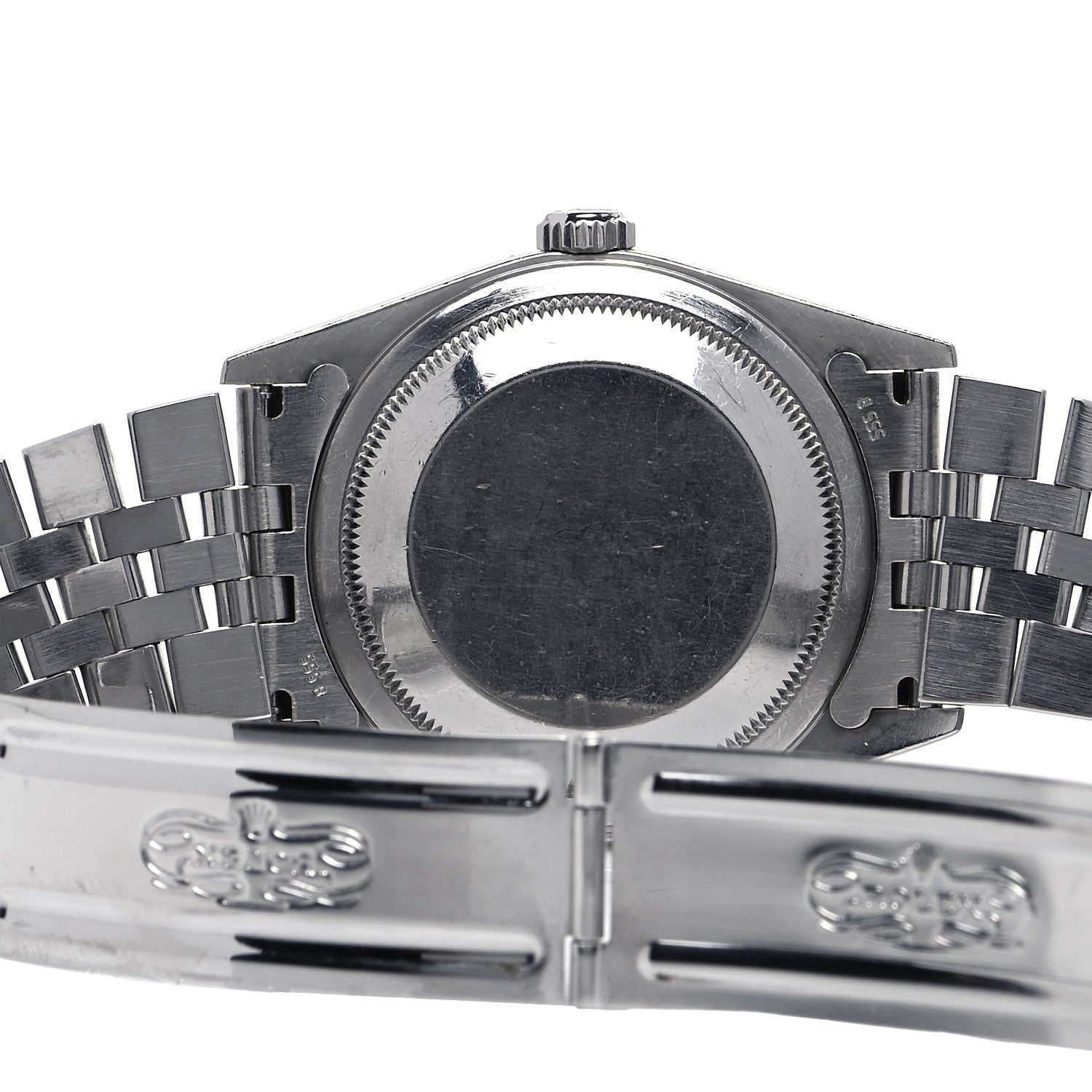 Rolex Stainless Steel 18K White Gold Diamond 36mm Oyster Perpetual Datejust Watch White 16234 4 of 5
