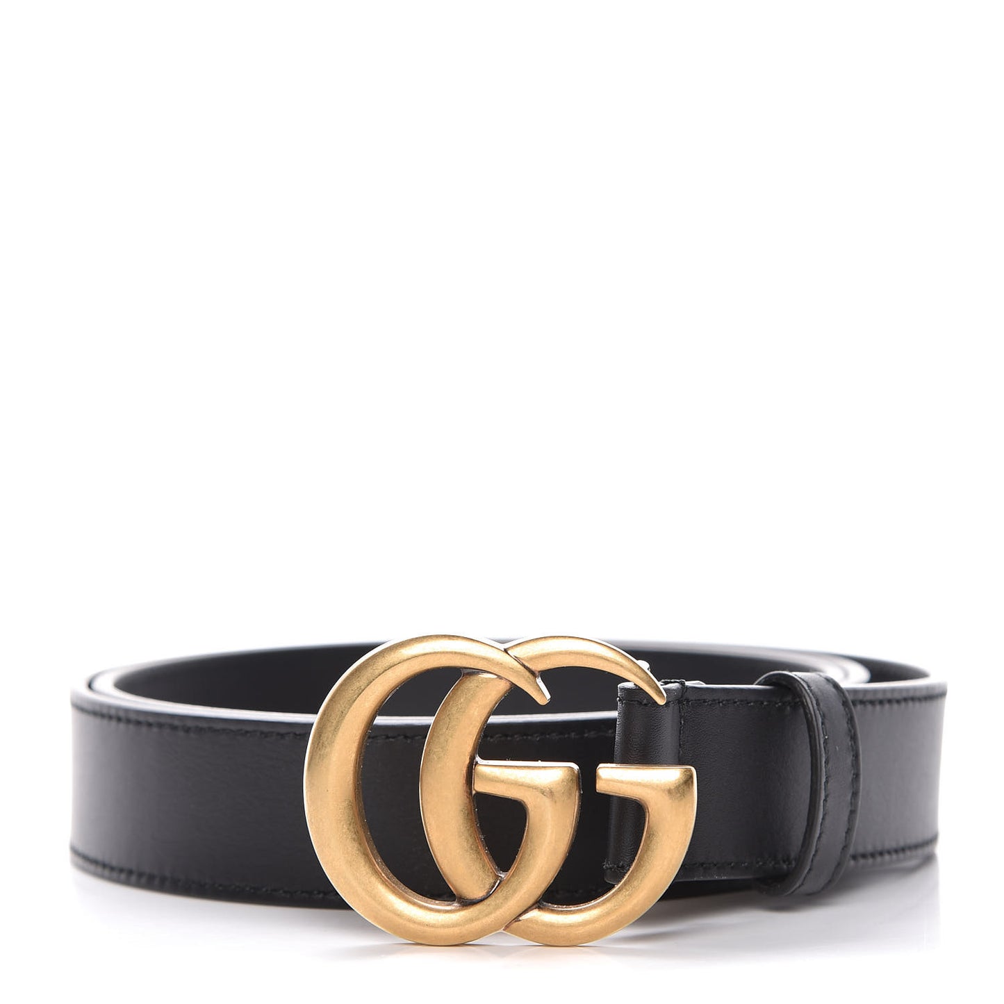 Calfskin Double G 30mm Belt 100 40 Black