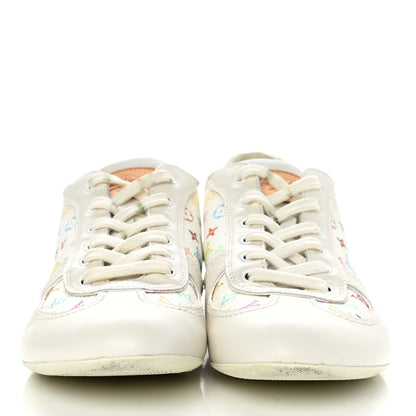 Louis Vuitton Monogram Multicolor Sneakers 39 White 2 of 8