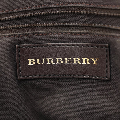 Burberry Haymarket Check Small Orchard Bowling Bag Chocolate 6 of 17