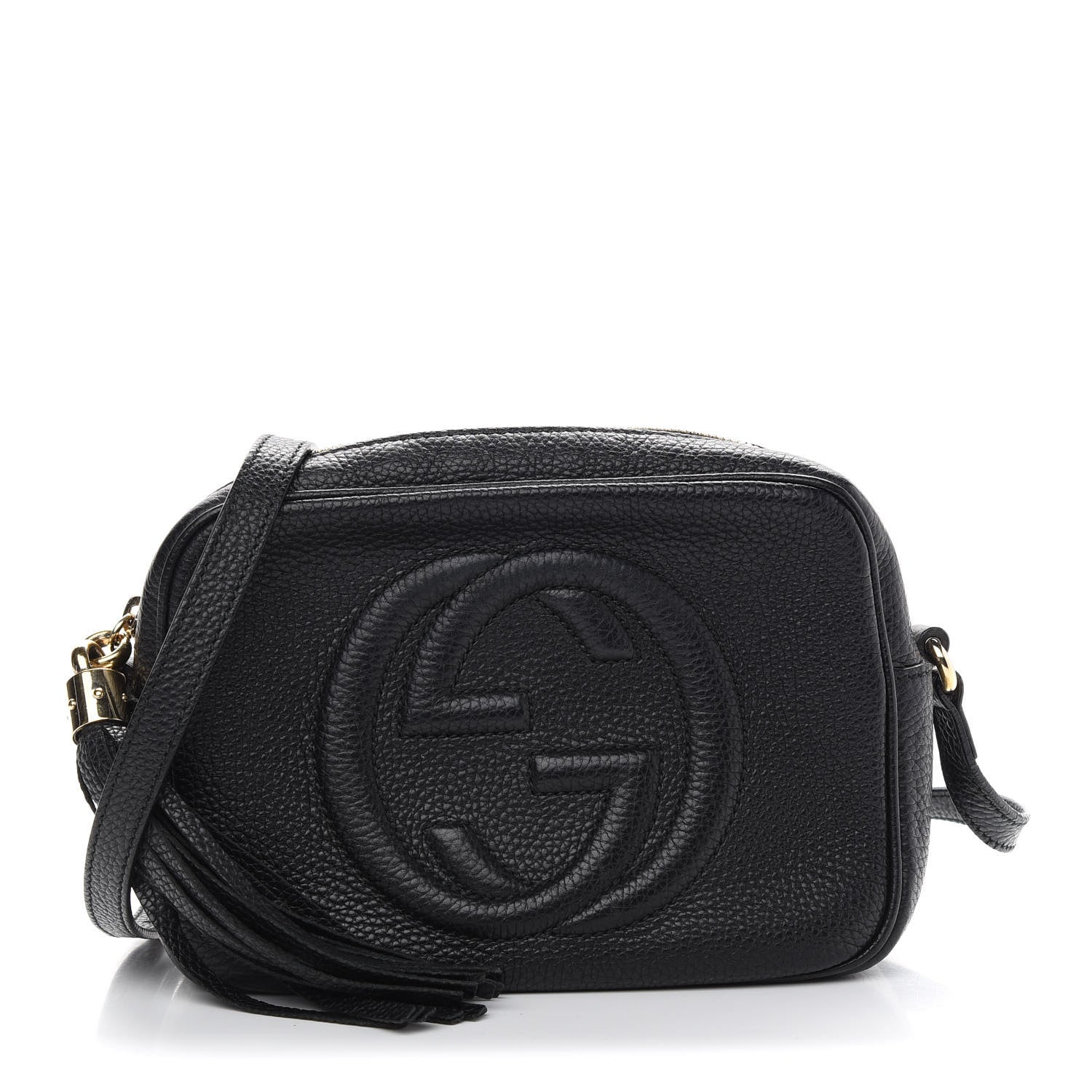 Gucci Pebbled Calfskin Small Soho Disco Bag Black 1 of 9
