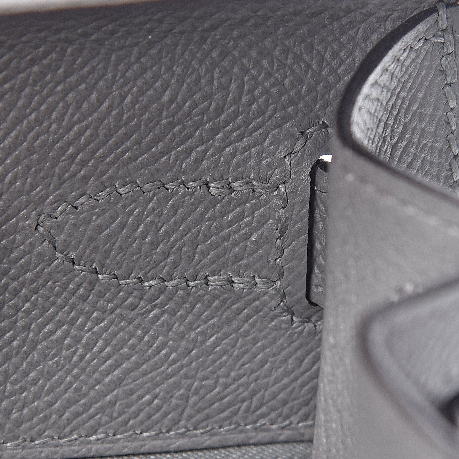 Hermes Epsom Kelly Sellier 28 Gris Mouette 14 of 39