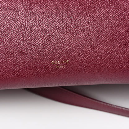 Celine Grained Calfskin Micro Belt Bag Plum 5 of 11