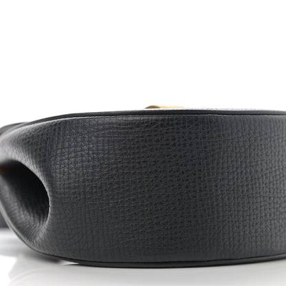 Bottega Veneta Palmellato Calfskin Rounded Belt Bag Black 7 of 10