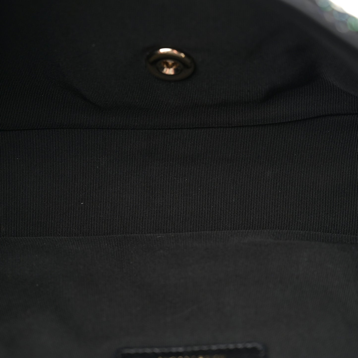 Tweed Medium Pearl Handle Flap Black Ecru