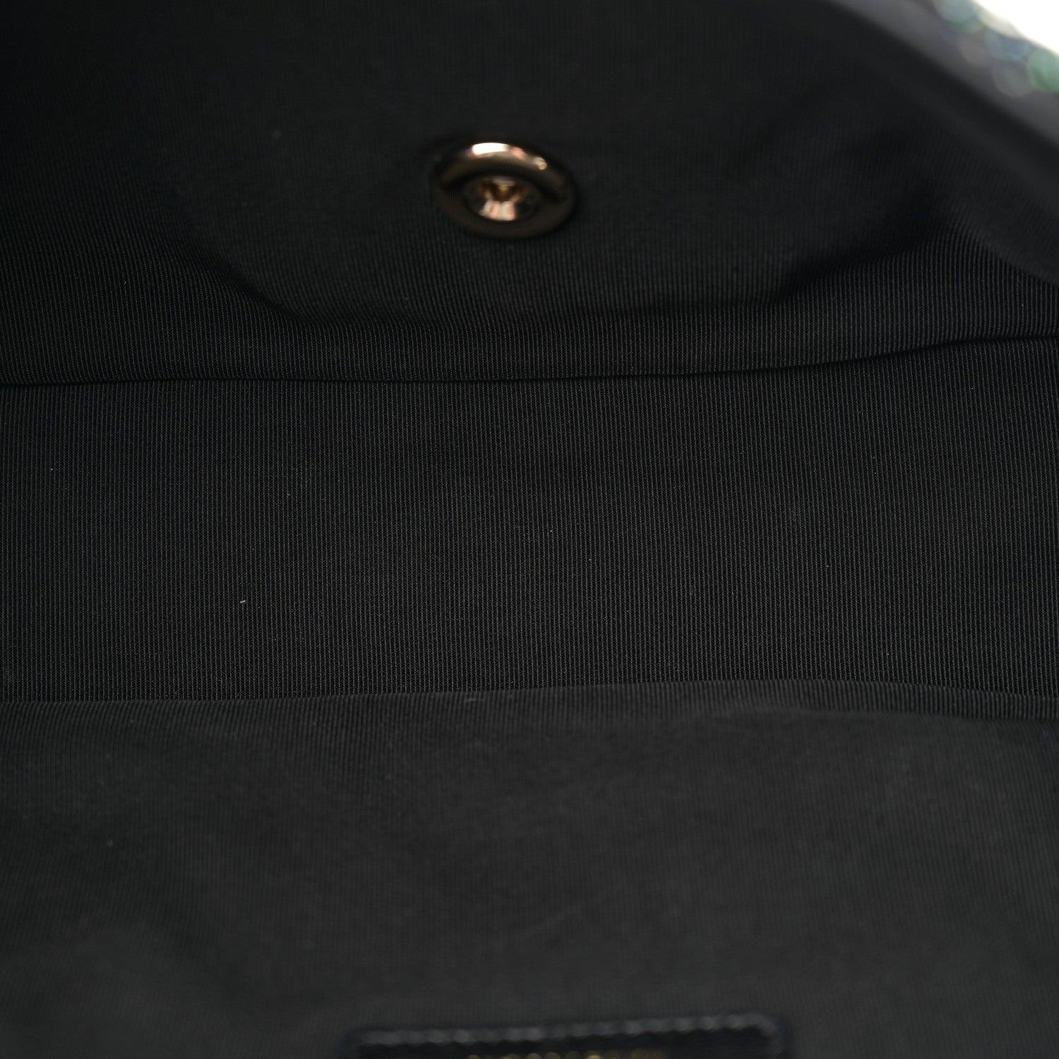 Chanel Tweed Medium Pearl Handle Flap Black Ecru 5 of 11