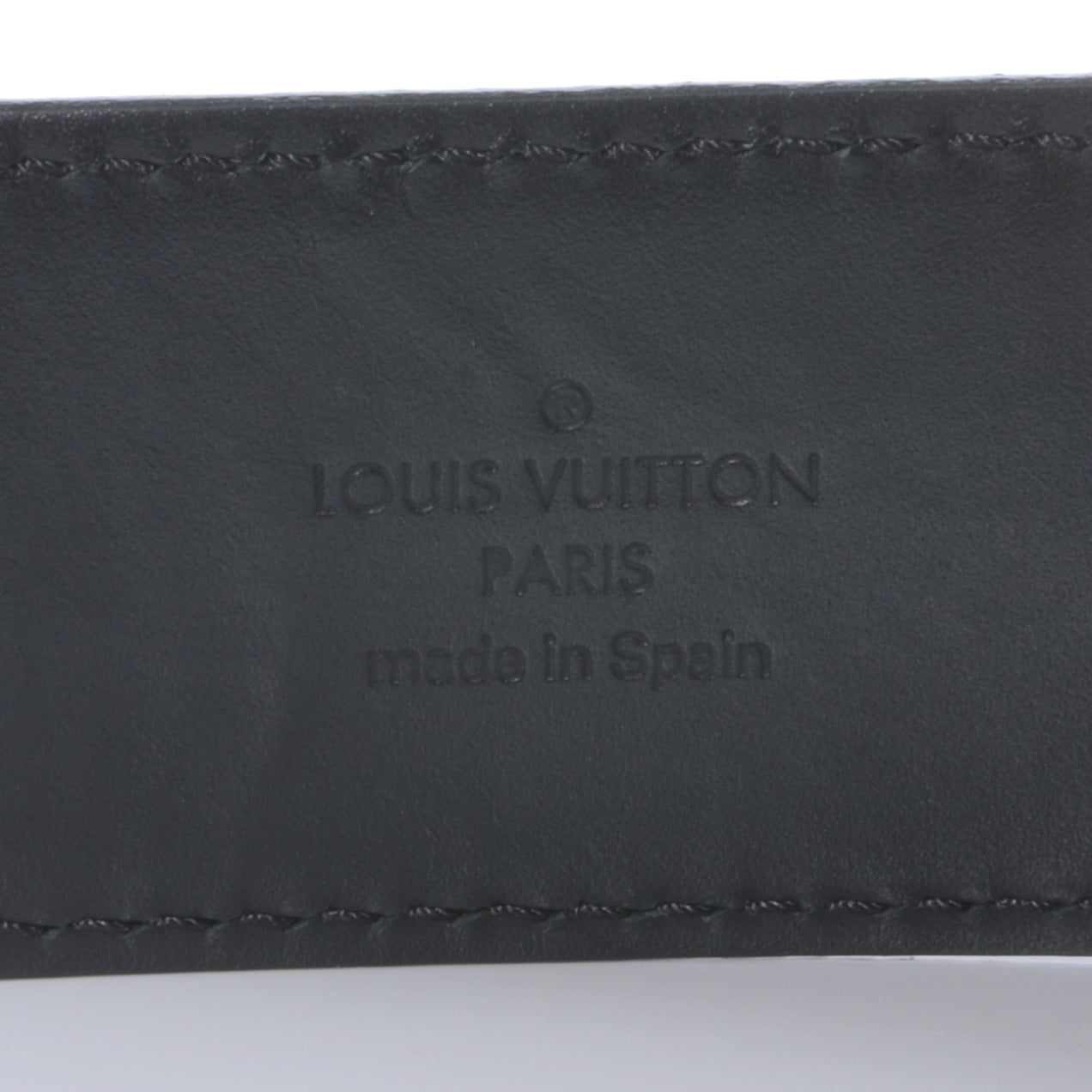 Damier Graphite LV Initiales Belt 90 36
