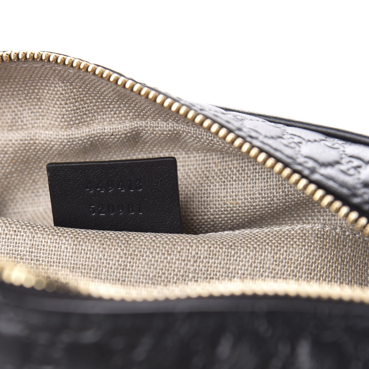 Gucci Microguccissima Mini Bree Messenger Bag Black 7 of 10