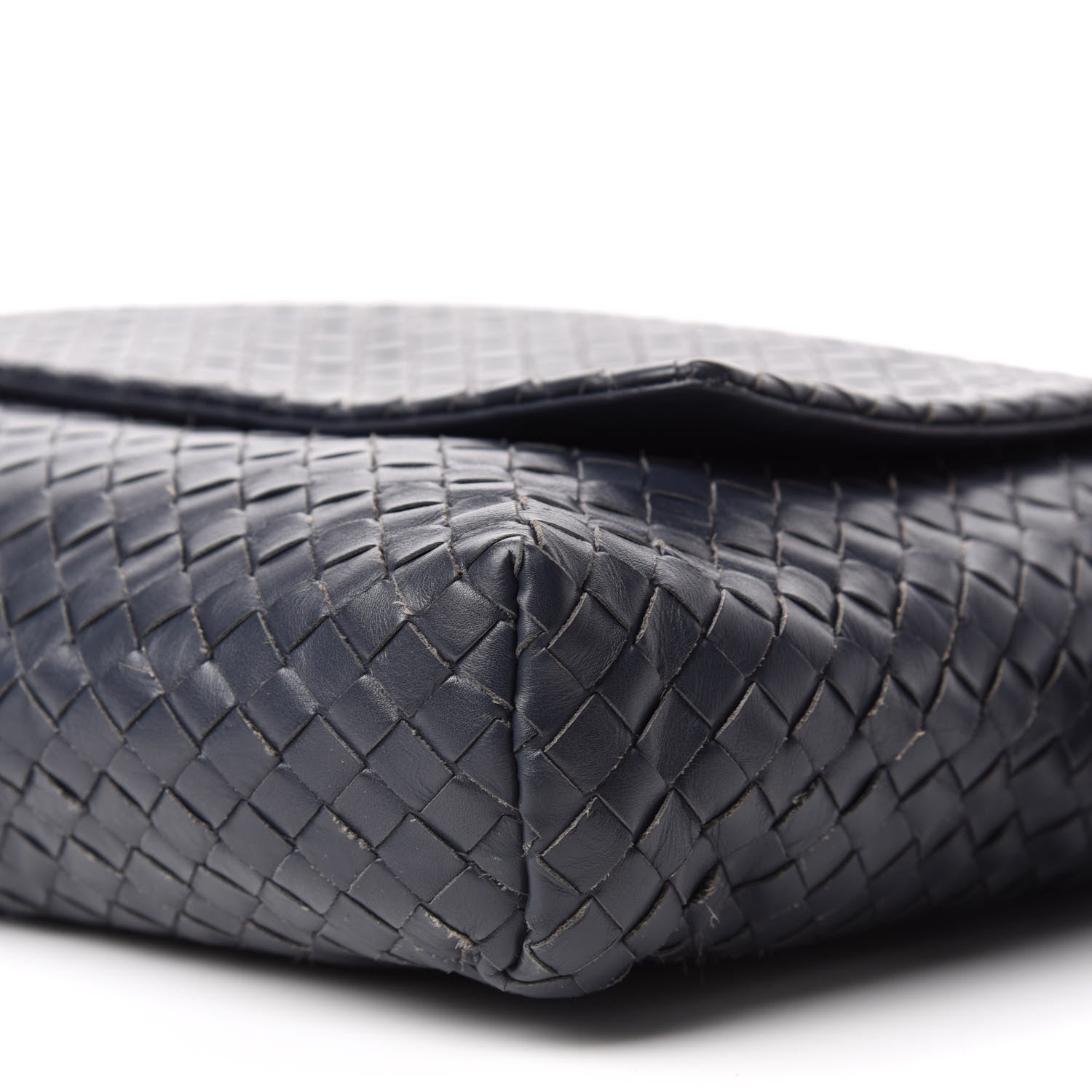 Bottega Veneta Nappa Intrecciato Messenger Bag Tourmaline 7 of 13