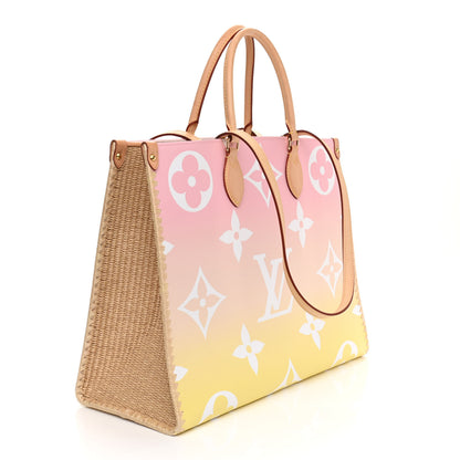 Louis Vuitton Monogram Giant By The Pool Miami Onthego GM Light Pink 3 of 9