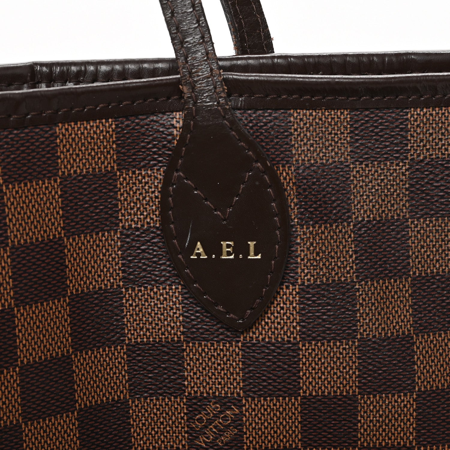 Louis Vuitton Damier Ebene Neo Neverfull GM 8 of 9