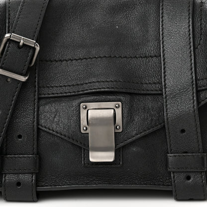 Proenza Schouler Lambskin PS1 Mini Pouch Messenger Black 9 of 11