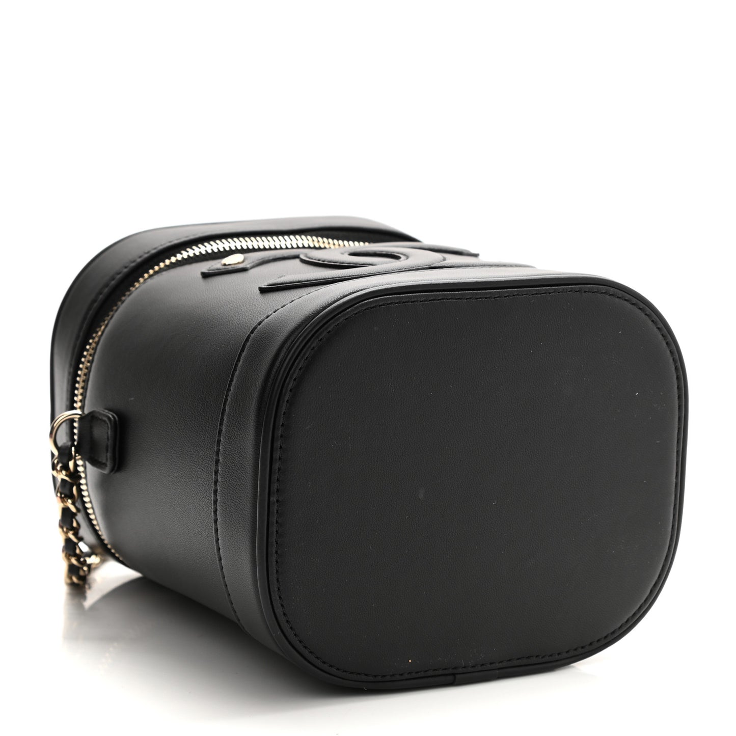Lambskin Timeless Vanity Cosmetic Case Black