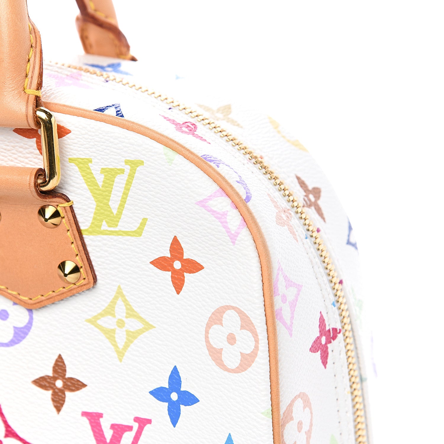 Louis Vuitton Monogram Multicolor Trouville White 6 of 9