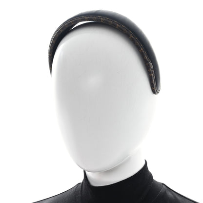 Louis Vuitton Monogram Calfskin Headband 2 of 7