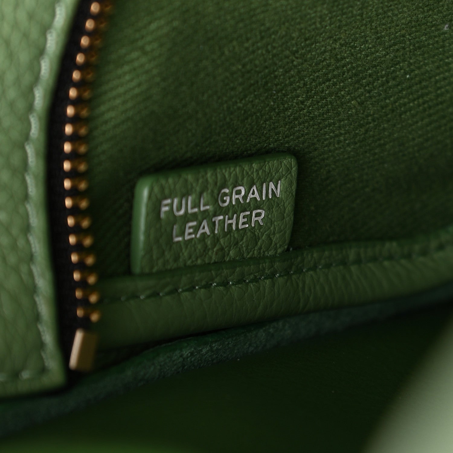 Marc Jacobs Grained Calfskin Small The Tote Bag Aspen Green 7 of 15