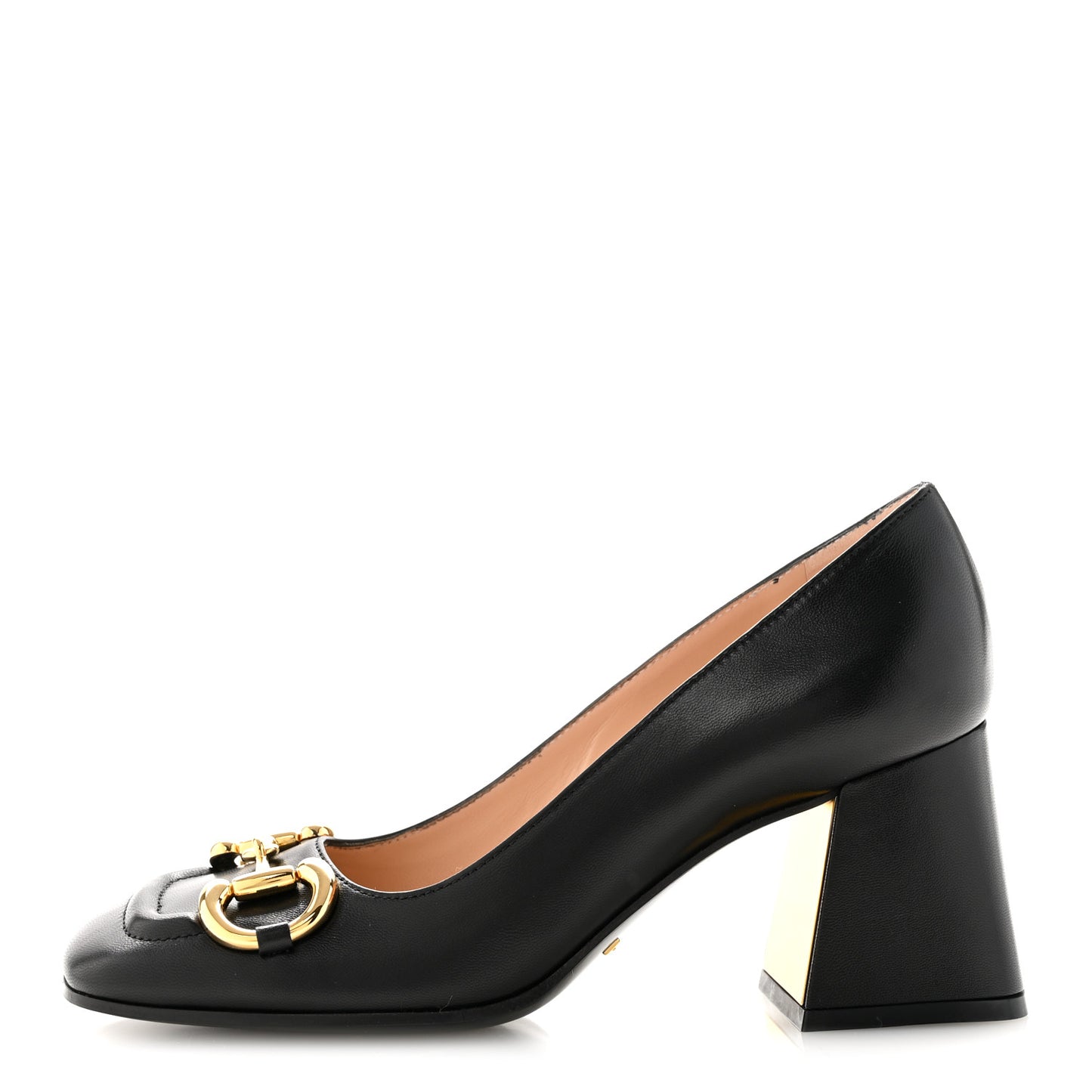 Malaga Kid Horsebit 75mm Pumps 36 Black