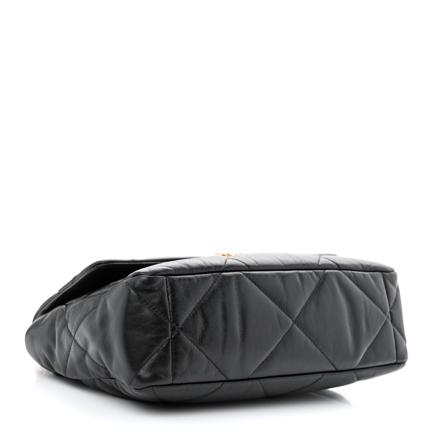 Chanel Lambskin Quilted Large Chanel 19 Flap Black 4 of 11