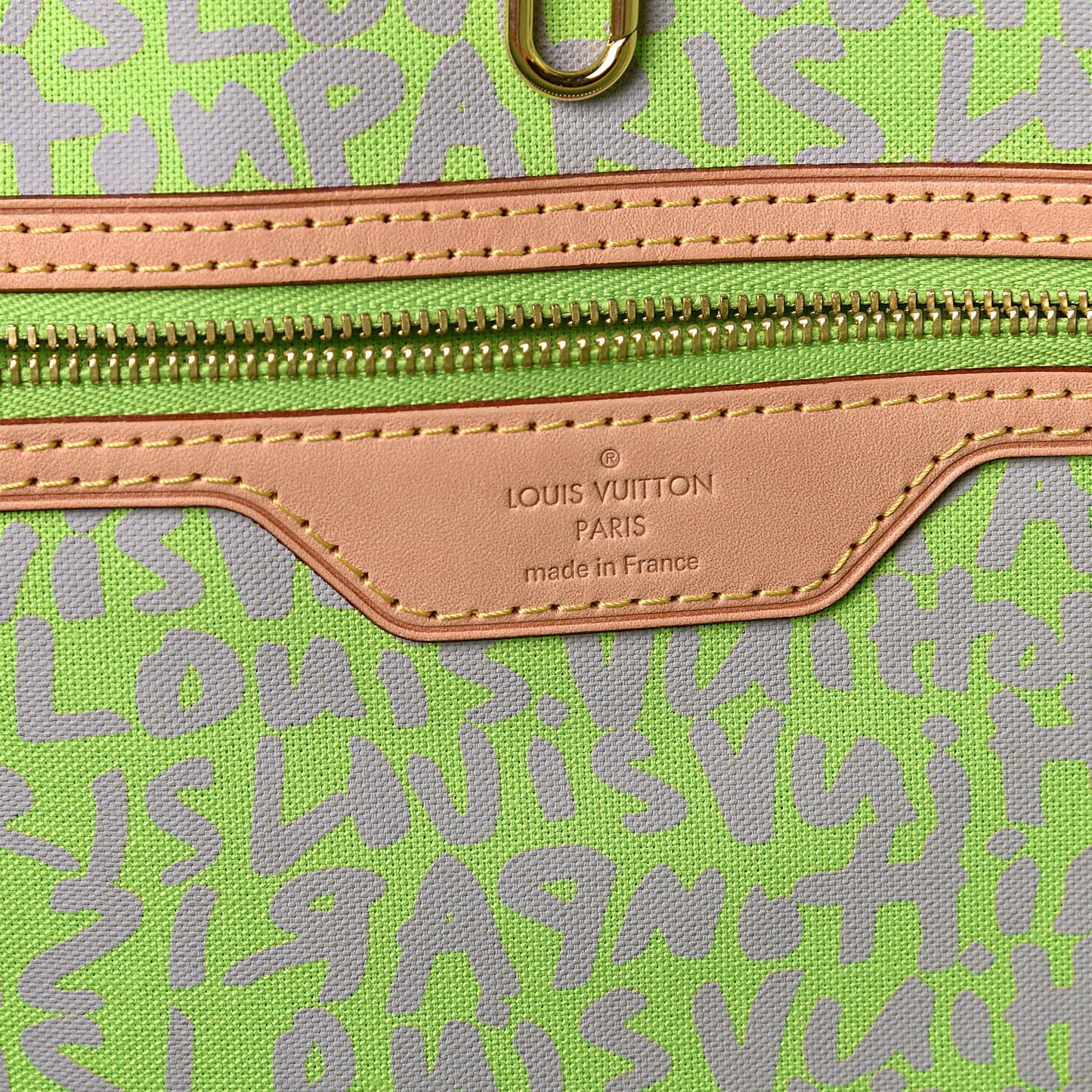 Monogram Graffiti Neverfull GM Green