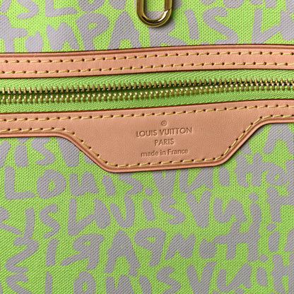 Louis Vuitton Monogram Graffiti Neverfull GM Green 6 of 10