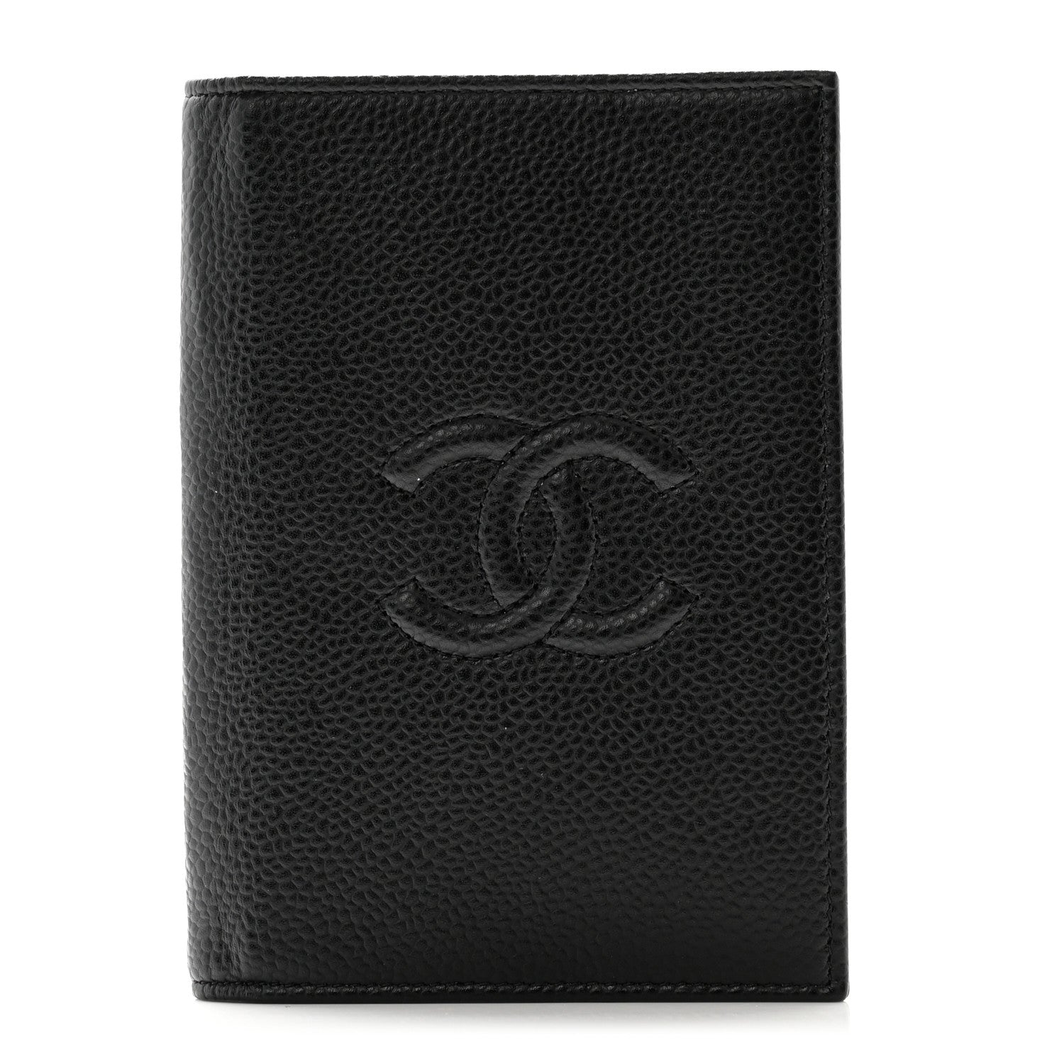 Chanel Caviar Timeless Passport Holder Black 1 of 8