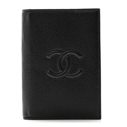 Chanel Caviar Timeless Passport Holder Black 1 of 8