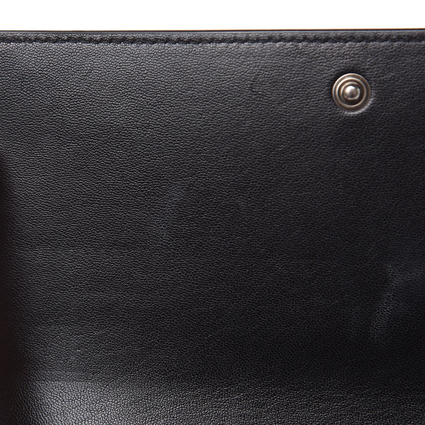 Patent Glitter Striped Classic Monogram Cassandre Wallet Black Silver
