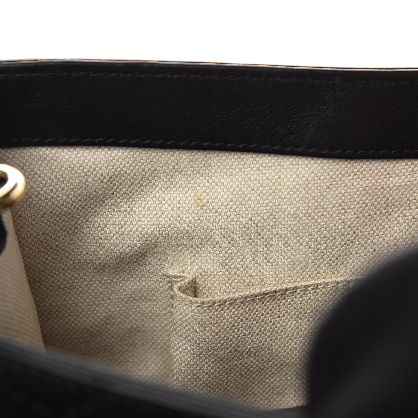 Guccissima Medium Emily Chain Shoulder Bag Black